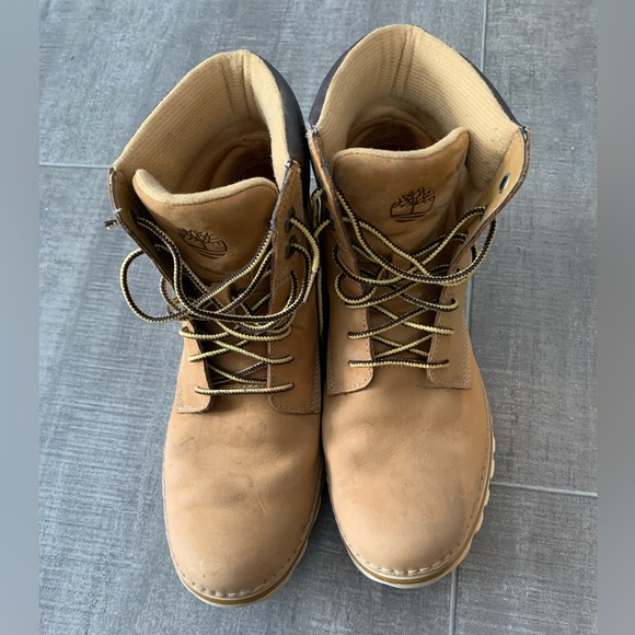 Timberland Women's Brookton 6 Inch Lace Up Boots - Wheat - Picture 5 of 7